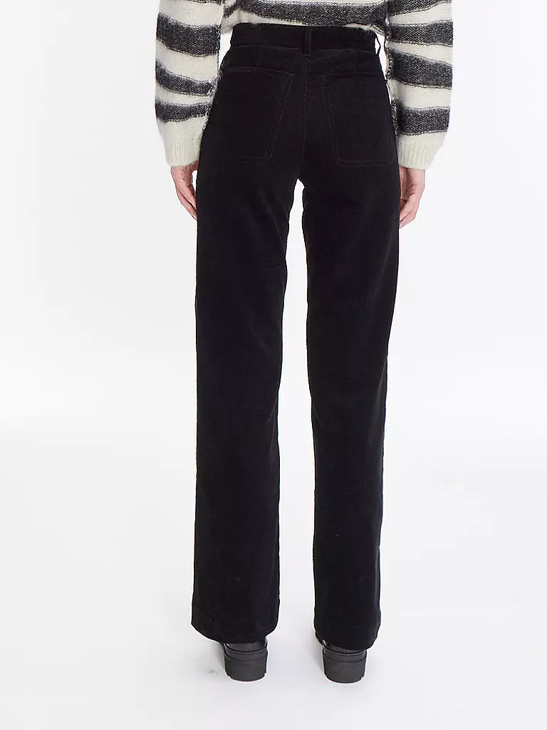 A.P.C. | Jeans Wide Leg SEASIDE | schwarz