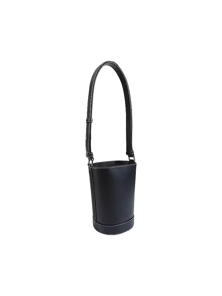 A.P.C. | Ledertasche - Bucket Bag Ambre | schwarz