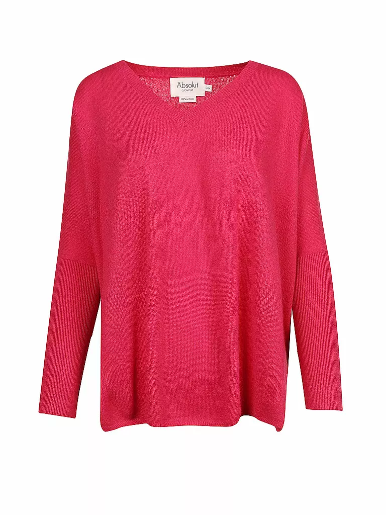 ABSOLUT | Kaschmir-Pullover Oversized-Fit | pink