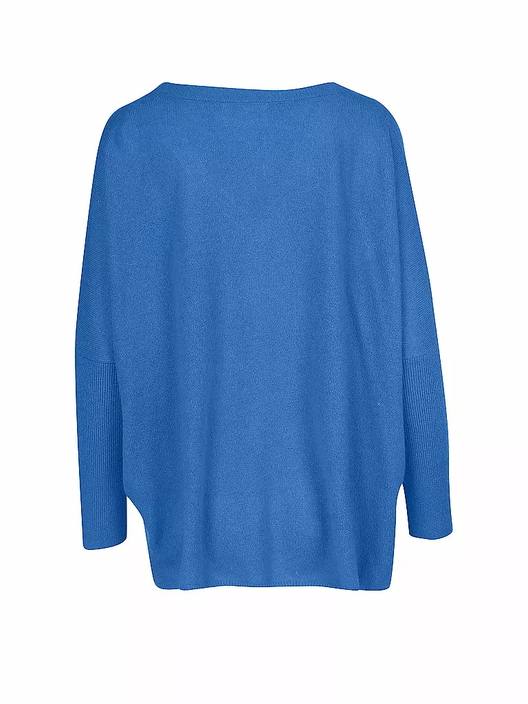 ABSOLUT | Kaschmir-Pullover Oversized-Fit | blau