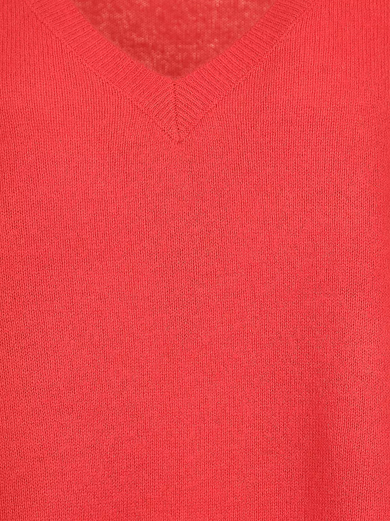 ABSOLUT | Kaschmir-Pullover Oversized-Fit | rot