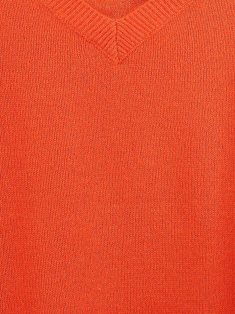 ABSOLUT | Kaschmir-Pullover Oversized-Fit | orange