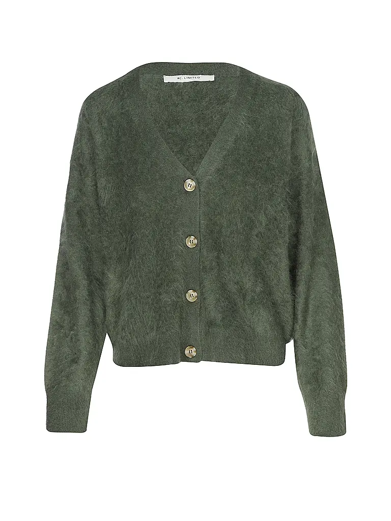 ABSOLUT | Kaschmircardigan GLORIA | olive