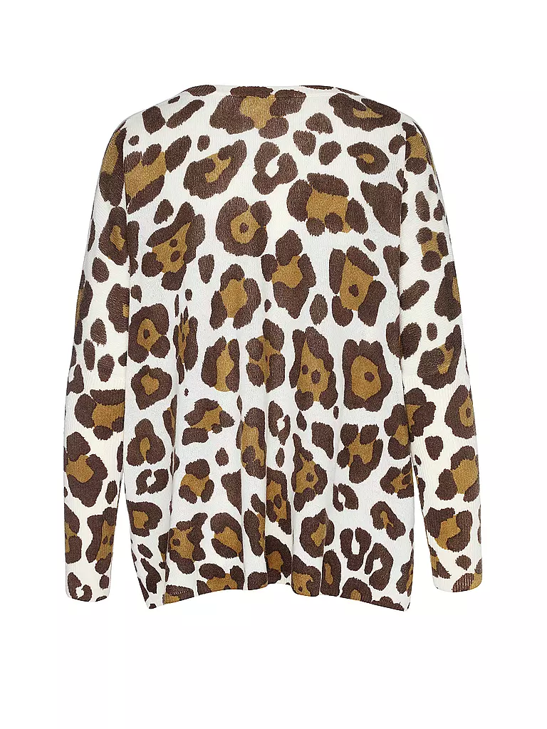 ABSOLUT | Kaschmirpullover CAMILLE PRINT | camel