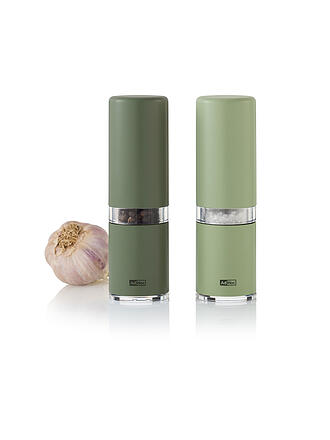 ADHOC | Mühlen Set STYLE 2tlg 14,8cm Dark & Light Green