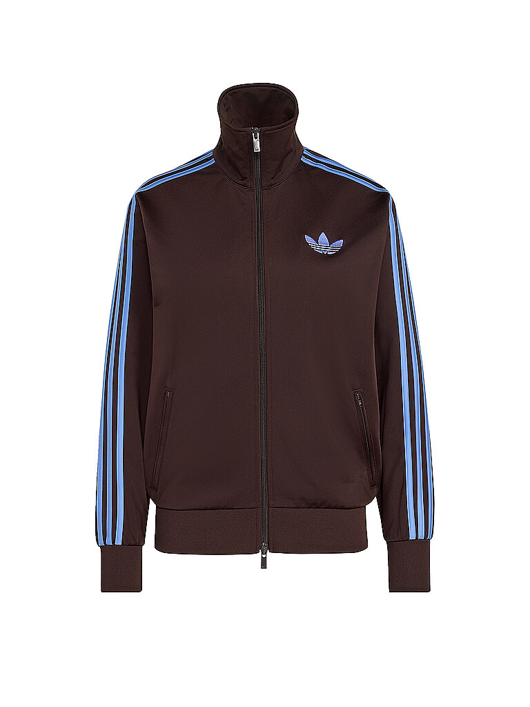 ADIDAS ORIGINALS Sweatjacke Loose Fit FIREBIRD braun | S