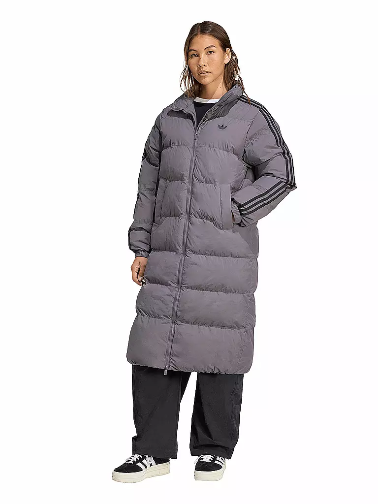 ADIDAS ORIGINALS | Damen Steppmantel | grau