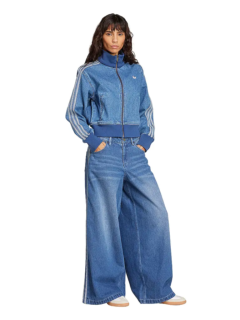 ADIDAS ORIGINALS | Jeans Wide Leg DENIM | Hellblau