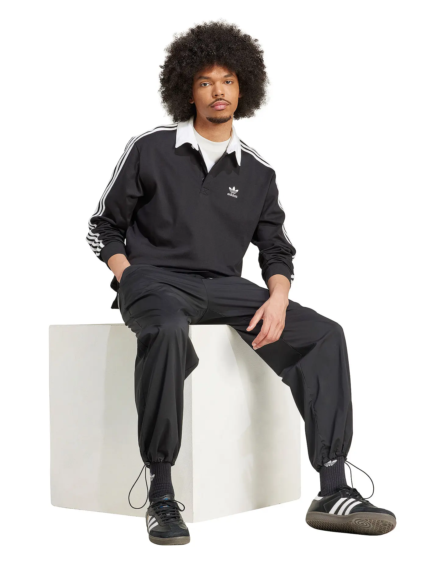 ADIDAS ORIGINALS | Poloshirt | schwarz