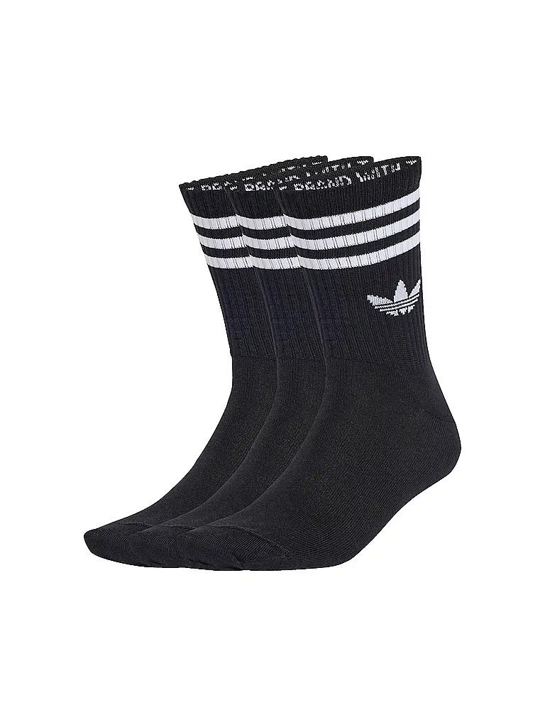 ADIDAS ORIGINALS | Socken 3-er Pkg. black/black/black | Schwarz
