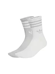 ADIDAS ORIGINALS | Socken 3S GLITTER CR 2 2-er Pkg. white | Silber