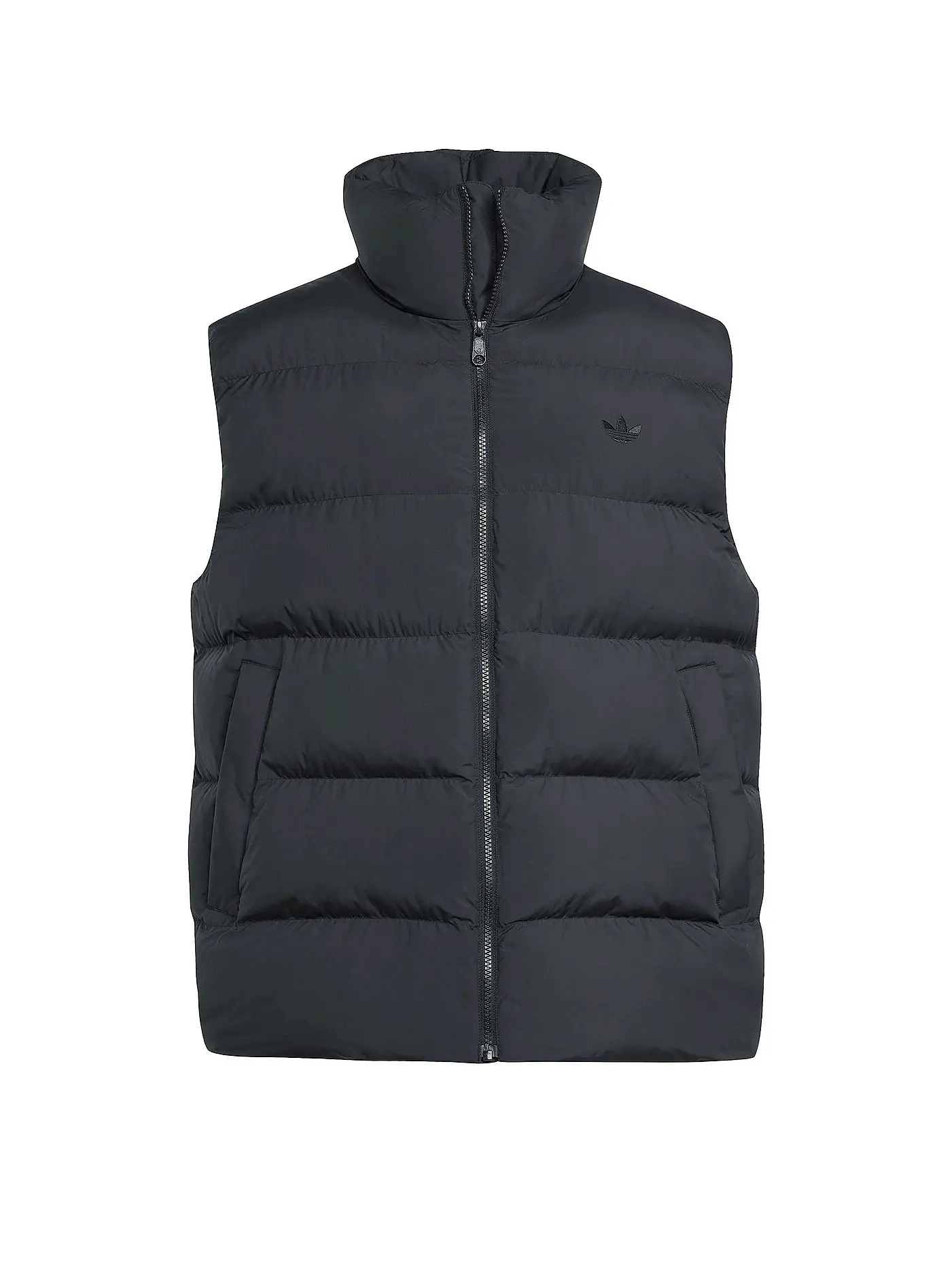 ADIDAS ORIGINALS | Steppgilet COMMERCIAL | schwarz