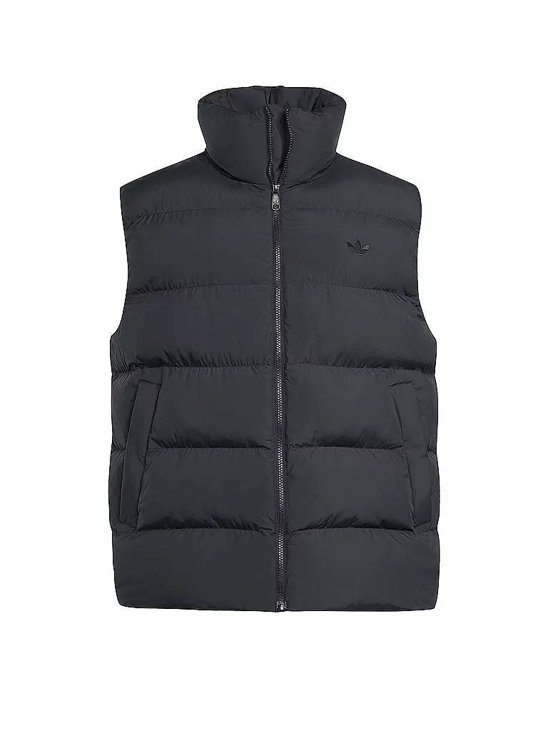 ADIDAS ORIGINALS | Steppgilet COMMERCIAL | schwarz