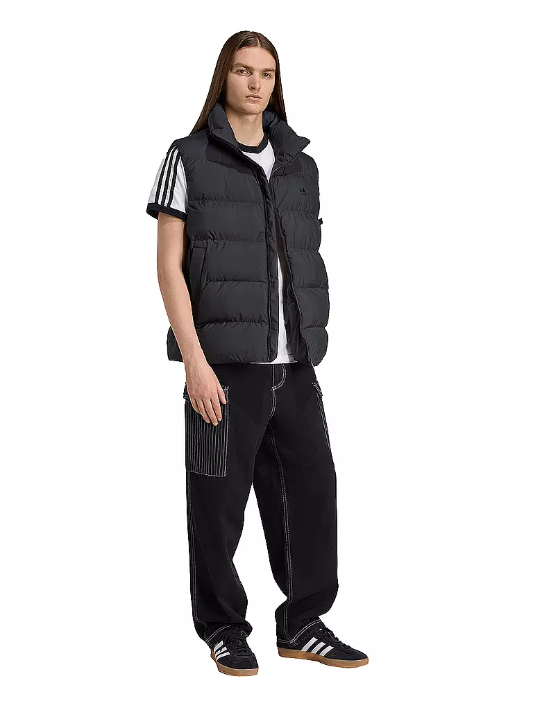 ADIDAS ORIGINALS | Steppgilet COMMERCIAL | schwarz