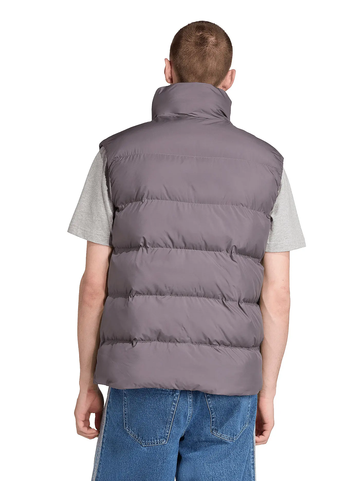 ADIDAS ORIGINALS | Steppgilet COMMERCIAL | grau