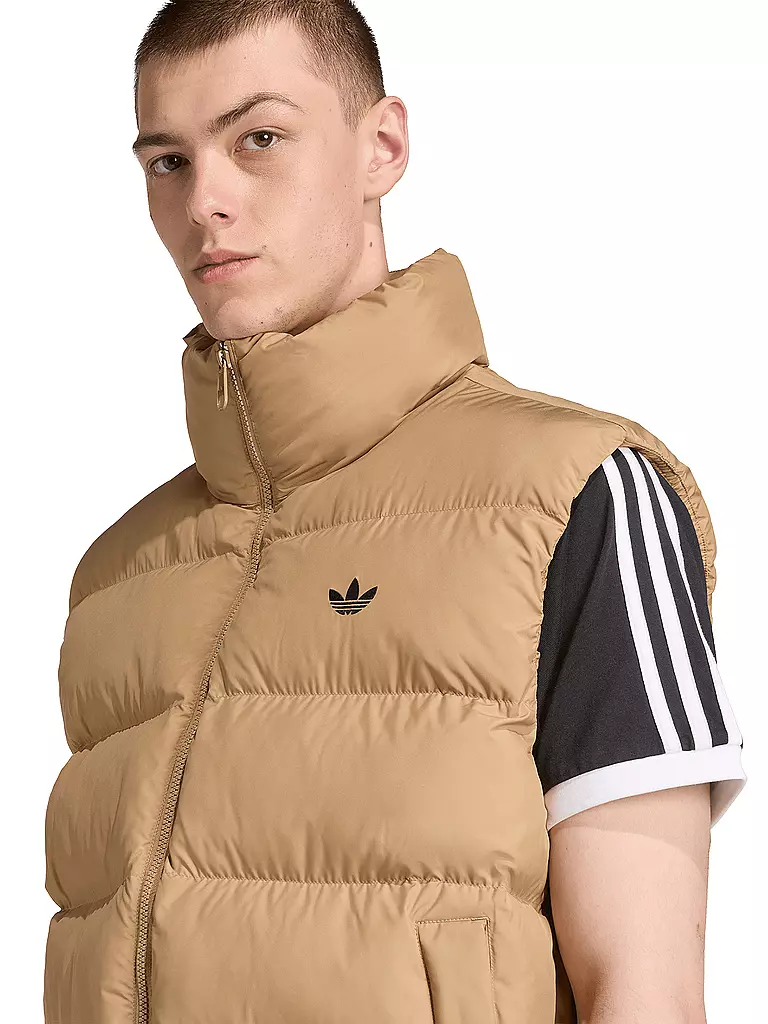 ADIDAS ORIGINALS | Steppgilet COMMERCIAL | camel