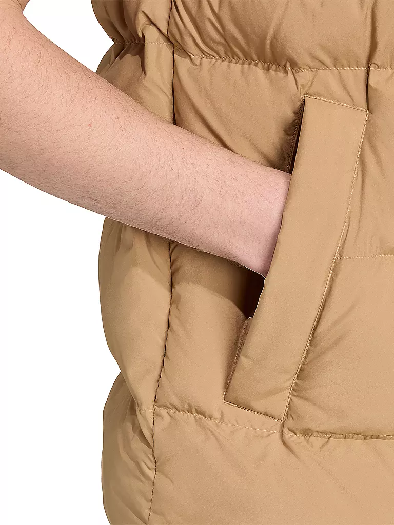 ADIDAS ORIGINALS | Steppgilet COMMERCIAL | camel