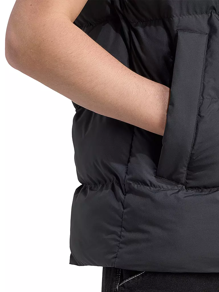 ADIDAS ORIGINALS | Steppgilet COMMERCIAL | schwarz
