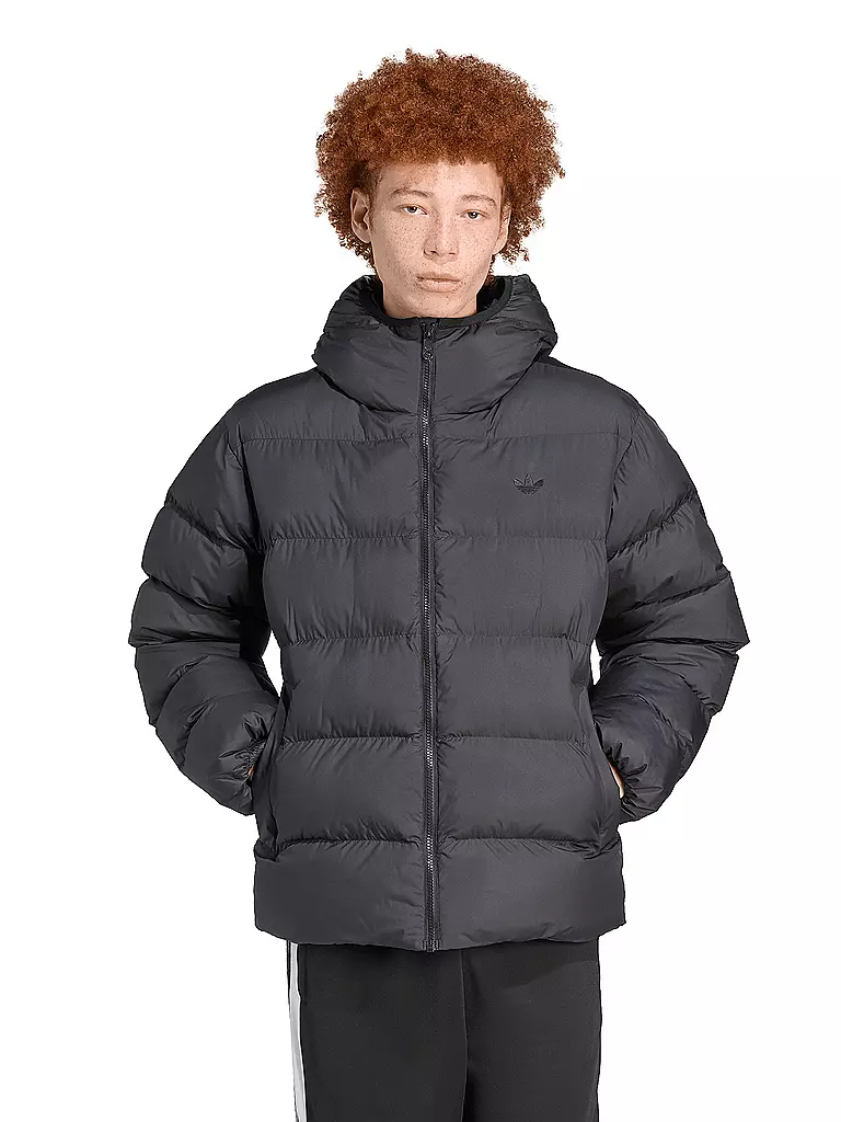 ADIDAS ORIGINALS | Steppjacke COMMERCIAL PUFF | schwarz