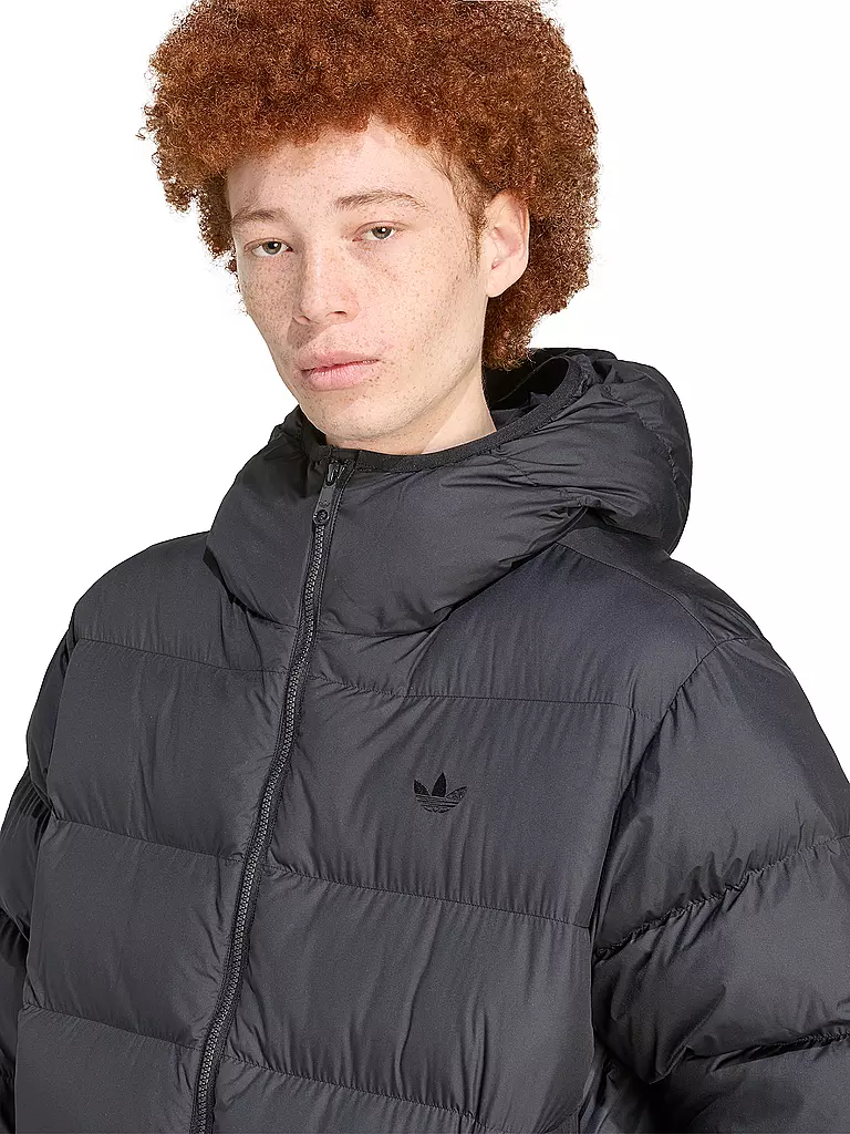 ADIDAS ORIGINALS | Steppjacke COMMERCIAL PUFF | schwarz