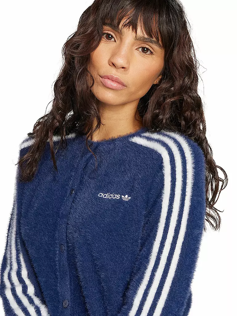 ADIDAS ORIGINALS | Strickjacke FLUFFY | dunkelblau
