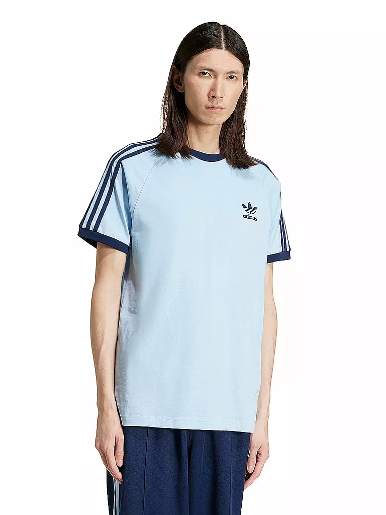 ADIDAS ORIGINALS | T-Shirt 3-STRIPES TEE | hellblau
