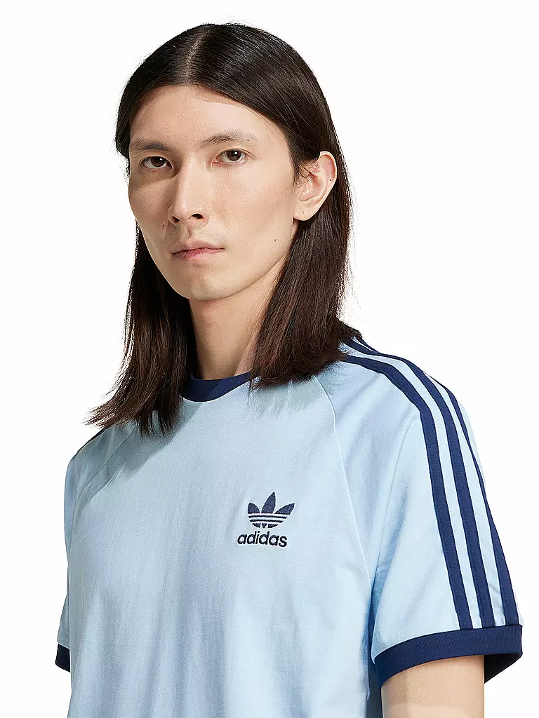 ADIDAS ORIGINALS | T-Shirt 3-STRIPES TEE | hellblau