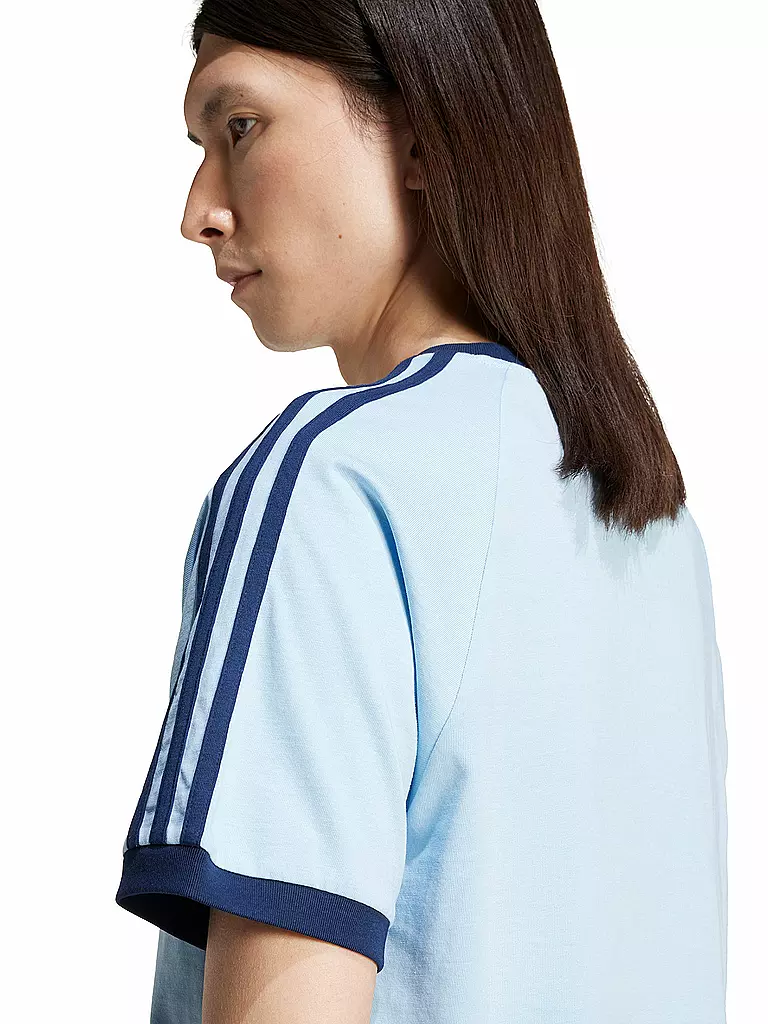 ADIDAS ORIGINALS | T-Shirt 3-STRIPES TEE | hellblau
