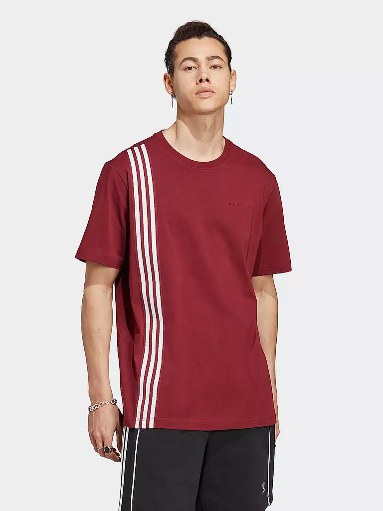 ADIDAS ORIGINALS | T-Shirt METRO | dunkelrot