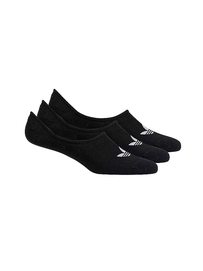 ADIDAS | Damen Füsslinge Low Cut 3er Pkg | schwarz