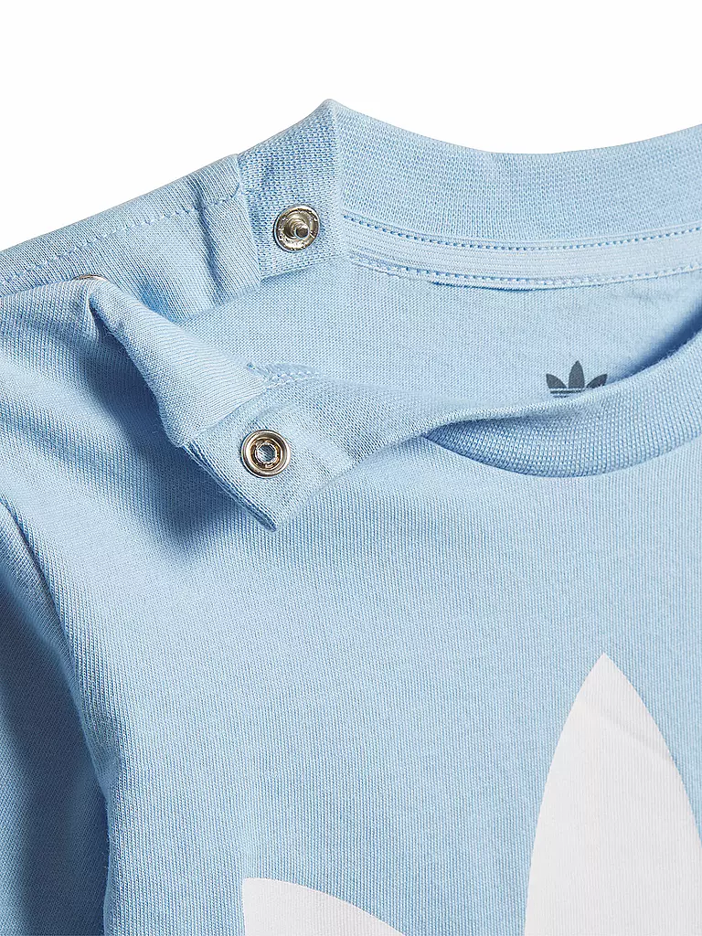ADIDAS | Jungen Babygarnitur - T-Shirt und Short | blau