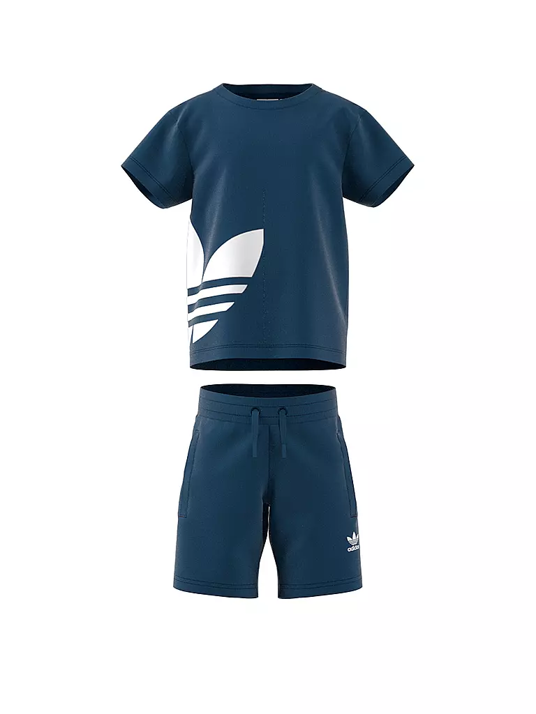 ADIDAS | Jungen Garnitur Shirt und Short | blau
