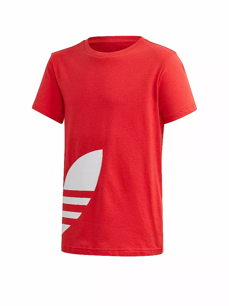 ADIDAS | Jungen-T-Shirt "Big Trefoil" | rot