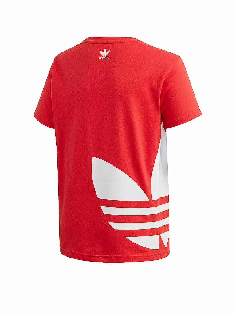 ADIDAS | Jungen-T-Shirt "Big Trefoil" | rot