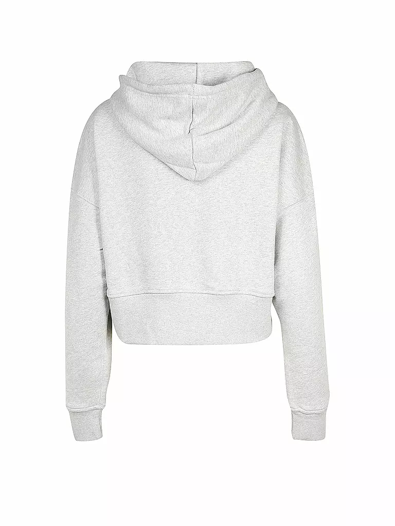 ADIDAS | Kapuzensweater - Hoodie Cropped-Fit | grau