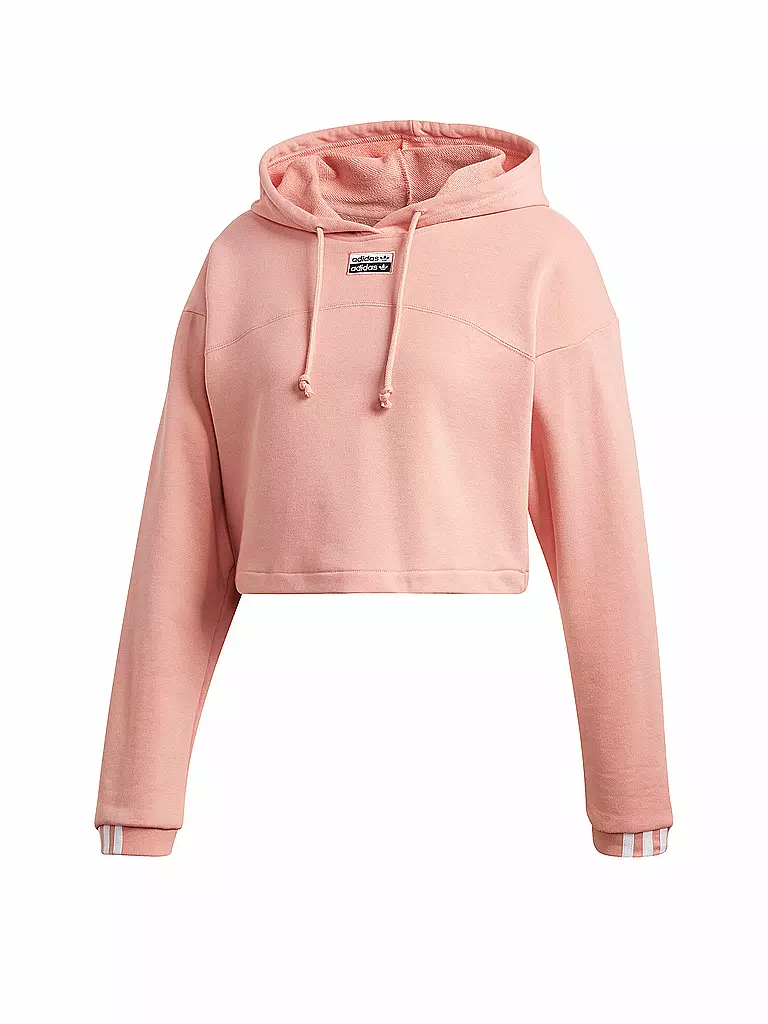 ADIDAS | Kapuzensweater Cropped Fit | rosa