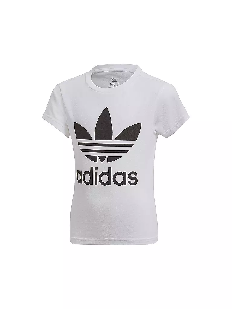ADIDAS | Mädchen T-Shirt TREFOIL | weiß