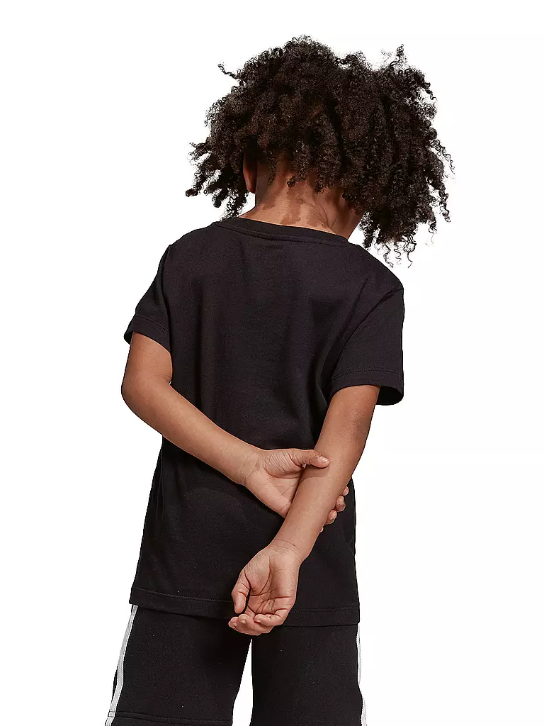 ADIDAS | Mädchen T-Shirt TREFOIL | schwarz