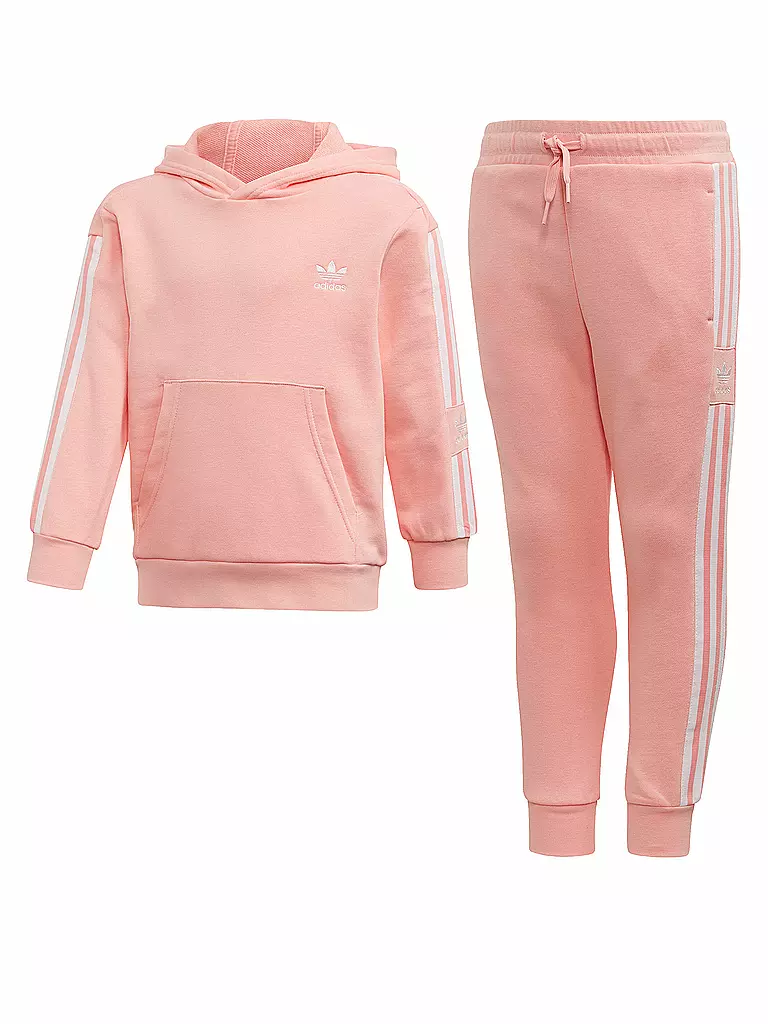 ADIDAS | Mädchen-Jogginganzug | rosa