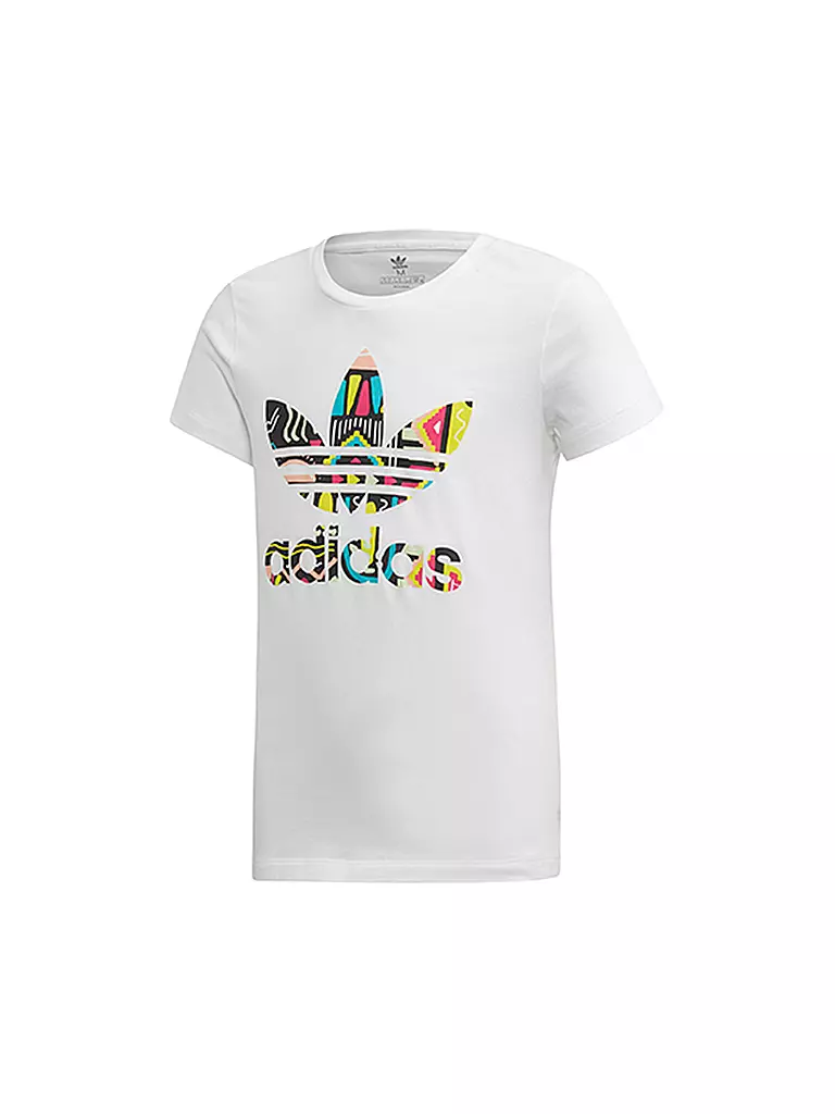 ADIDAS | Mädchen-T-Shirt  | weiß