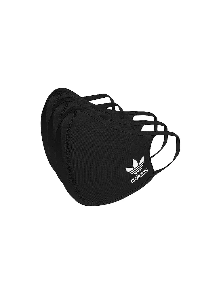 ADIDAS | Mund-Nasen-Maske 3er Pkg. | schwarz