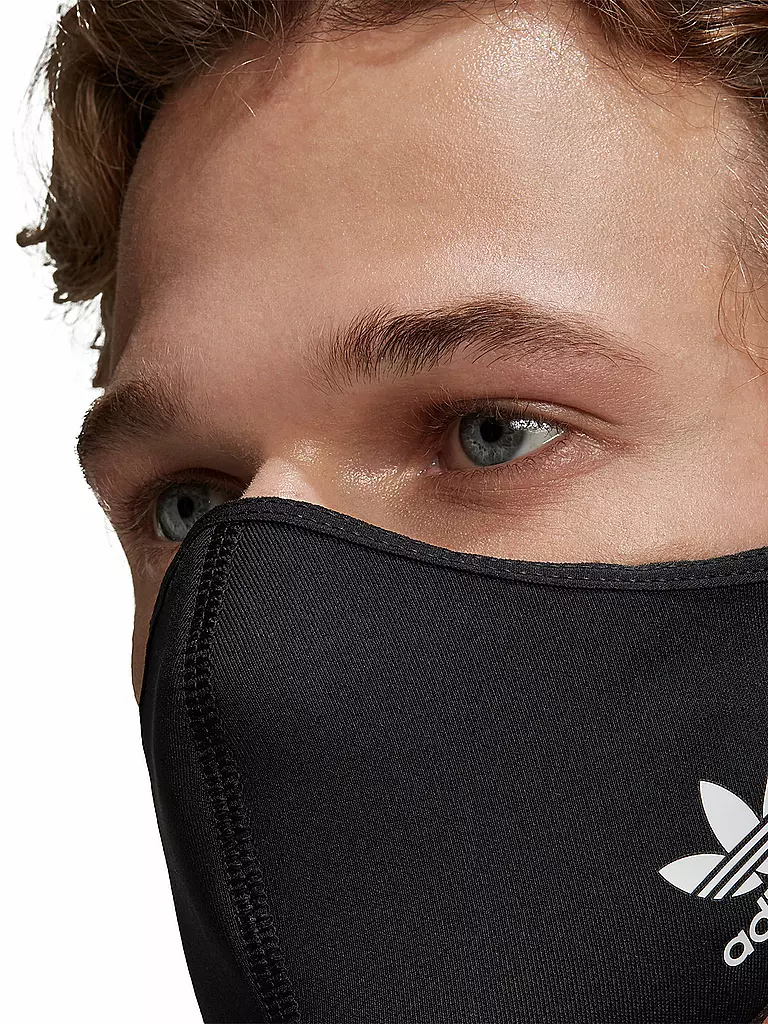 ADIDAS | Mund-Nasen-Maske 3er Pkg. | schwarz