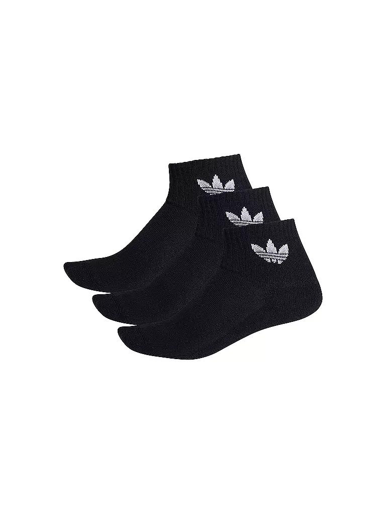 ADIDAS | Sneaker Socken 3-er Pkg. black | schwarz