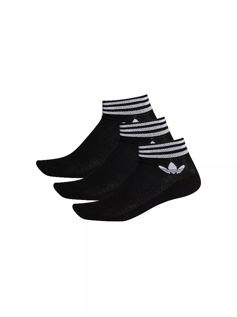 ADIDAS | Sneaker-Socken 3-er Pkg. | schwarz