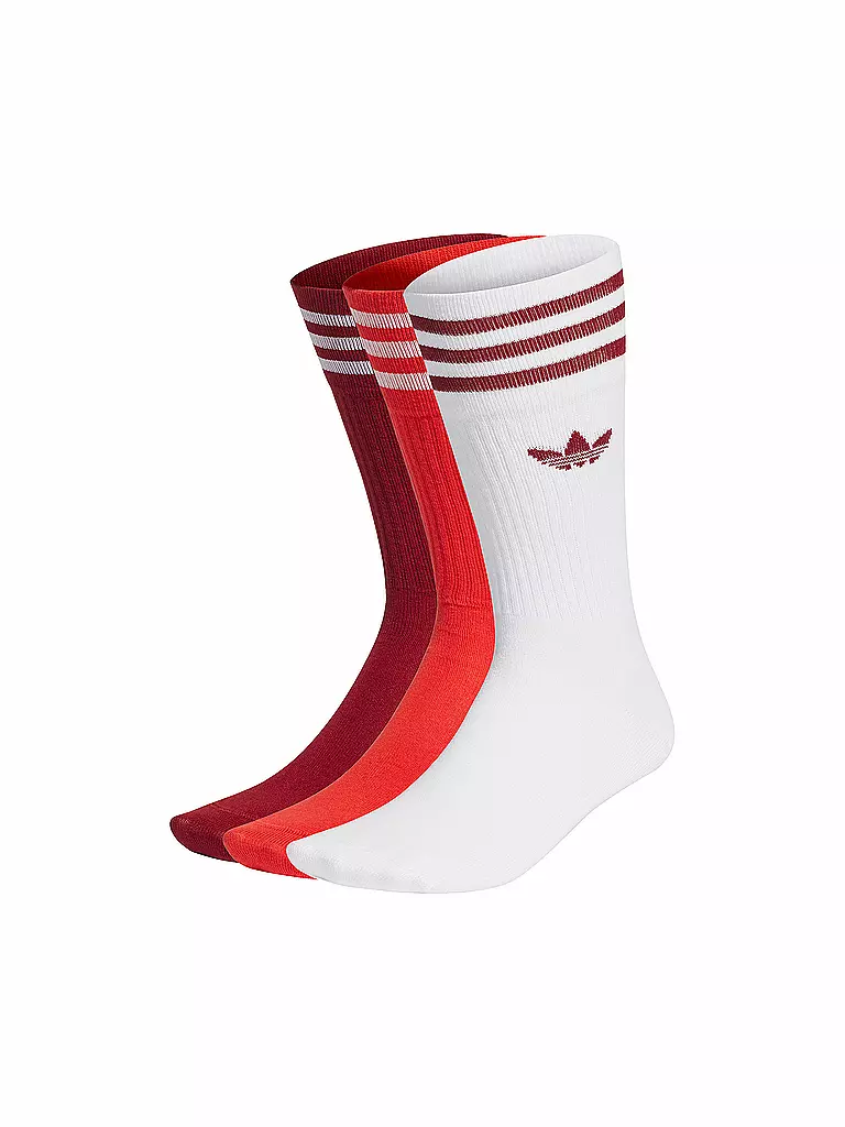 ADIDAS | Socken 3-er Pkg. red red white | rot