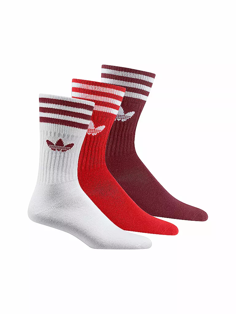 ADIDAS | Socken 3-er Pkg. red red white | rot