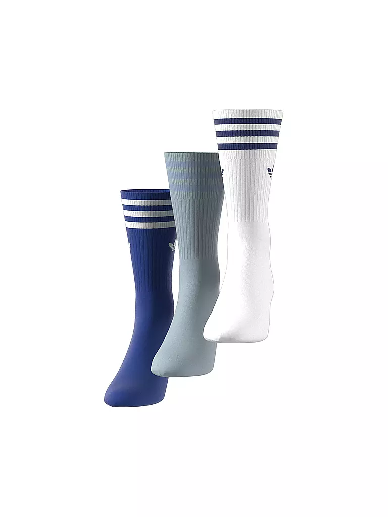 ADIDAS | Socken 3-er Pkg. White / Maggre / Selubl | blau