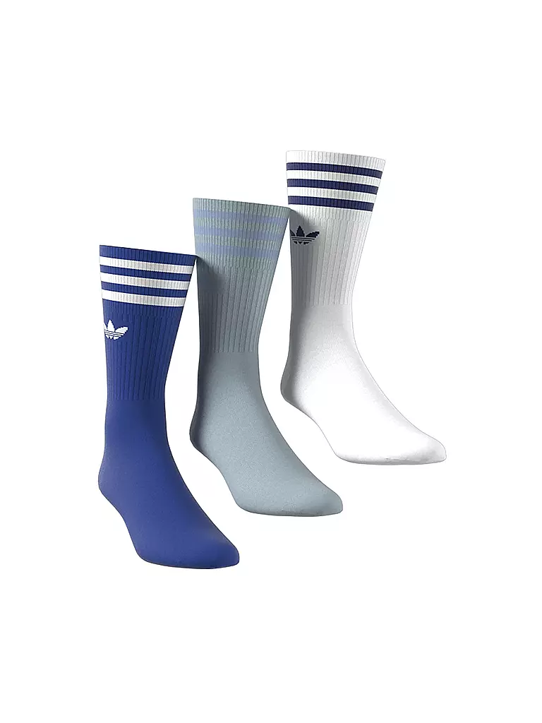 ADIDAS | Socken 3-er Pkg. White / Maggre / Selubl | blau