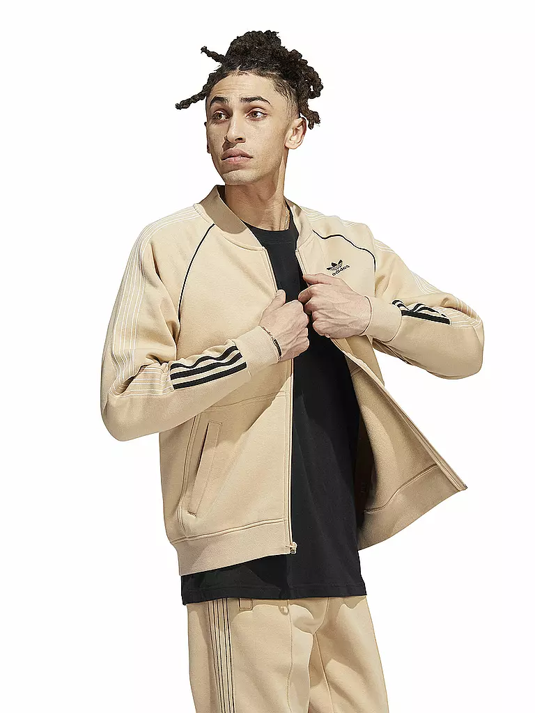 ADIDAS | Sweatjacke | beige