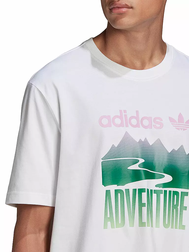 ADIDAS | T-Shirt ADV MOUNT | weiß